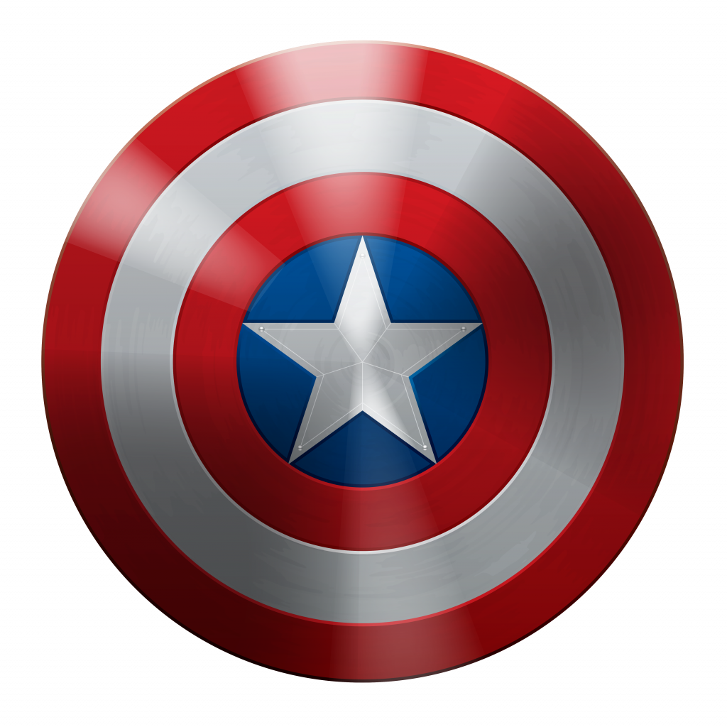 Captain America Shield Vector (1024x1024)