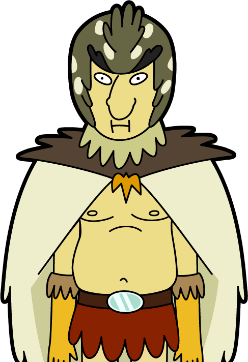 Birdperson Avatar - Rick And Morty Bird Person (487x712)