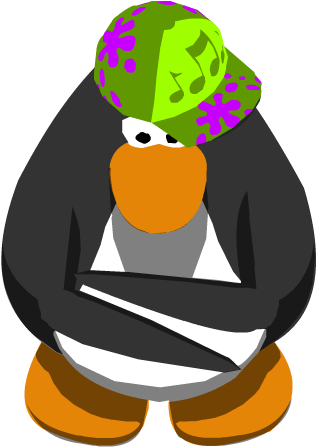 A 'club Penguin' Avatar Performing An Action - Club Penguin Breakdance (876x515)