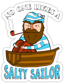 Sailor - No One Likes A Salty Sailor (375x360)