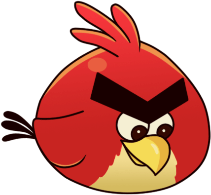 Angry Birds Flying Animation By Raineli - Angry Bird Animated Gif (600x400)