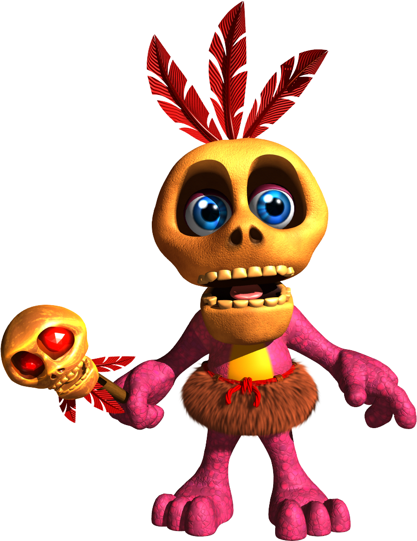 Mumbotooie1 - Mumbo Jumbo Banjo Kazooie (900x1125)