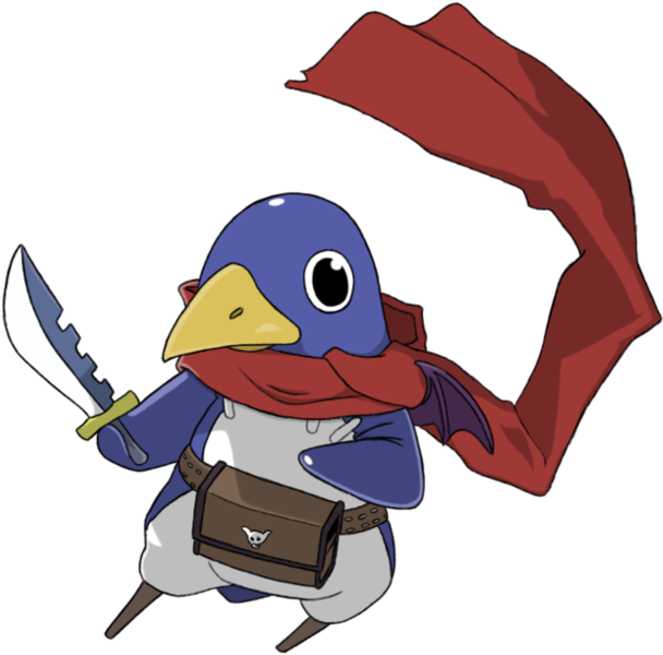 Hero Prinny Chibi By Equilibrik - Hero Prinny (933x857)