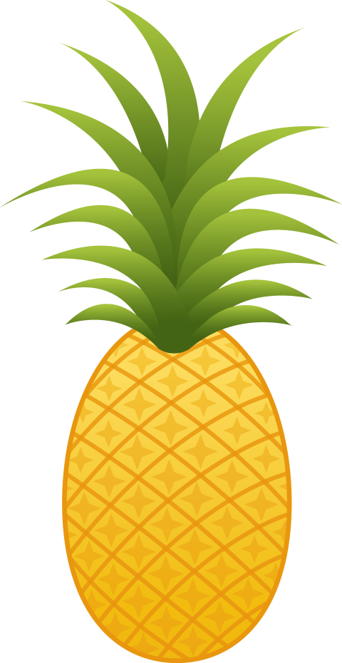 Free Png Pineapple Png Images Transparent - Pineapple Clipart Png (480x930)
