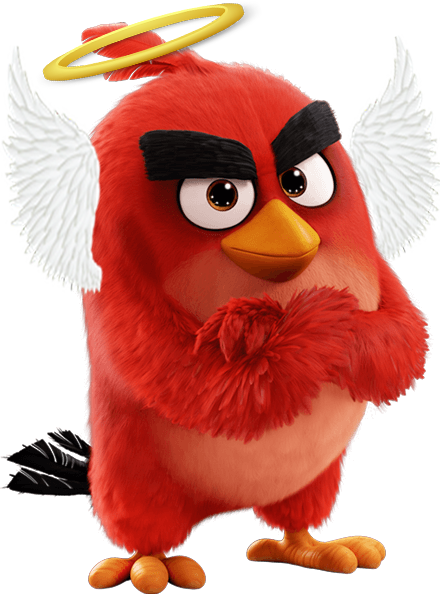 Angel Red - Pajaro Rojo Angry Bird (440x600)