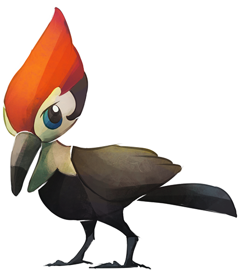 Pikipek Doodle By Kieath - Macaw (558x623)