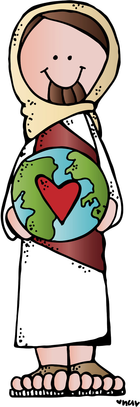 Christ And Earth Mhldscf %28c%29 Melonheadz Illustrating - Melonheadz Jesus (553x1600)