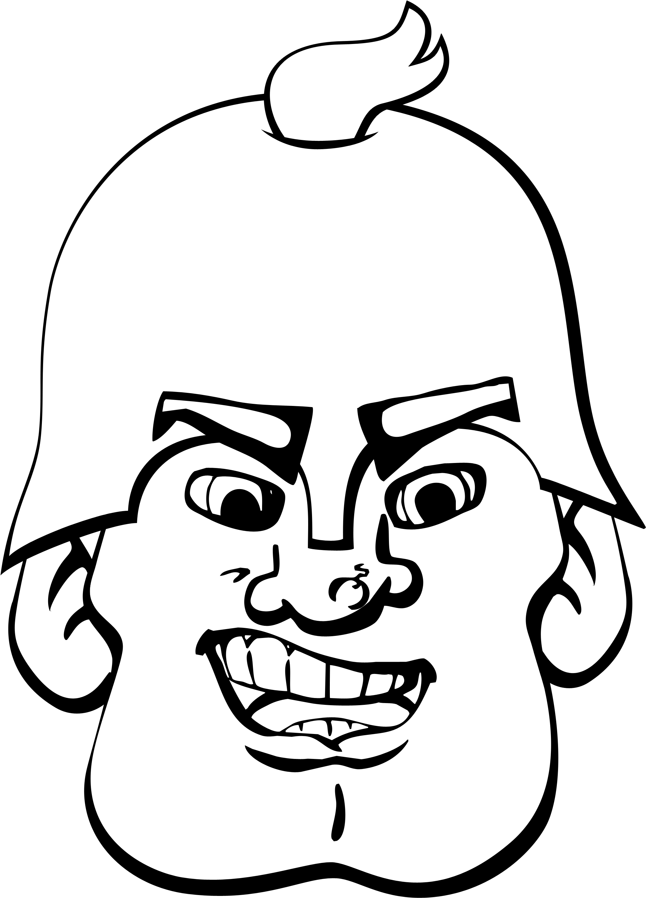 Perfecto Gideon Biblia Para Colorear Bandera - Illustration (2550x3300)