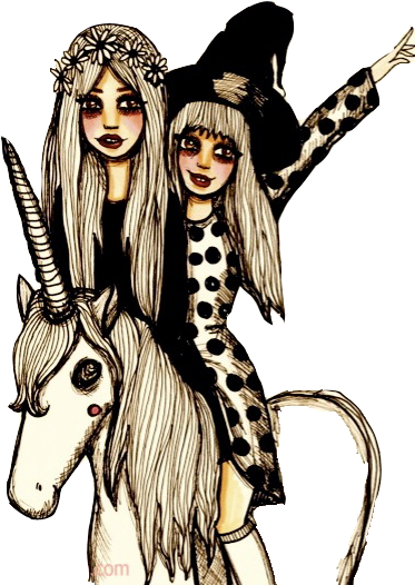 Brushes Girls Png (408x550)