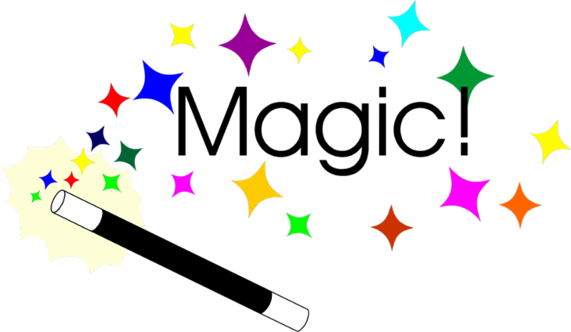 Finale Night - Magic Clip Art (800x466)
