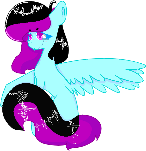 Midnight Swirl Sad Transparent Bg By Midnightart08 - Illustration (740x664)