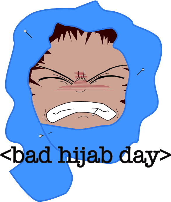 Bad Hijab Day By Nahmala - Cafepress 'not Afraid To Say' Wall Calendar (612x792)