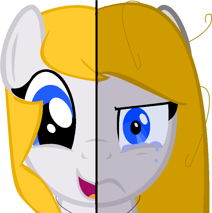 Everybody Always Has A Bad/dark Side By Sunlockponyartist - Everybody Always Has A Bad/dark Side By Sunlockponyartist (862x844)