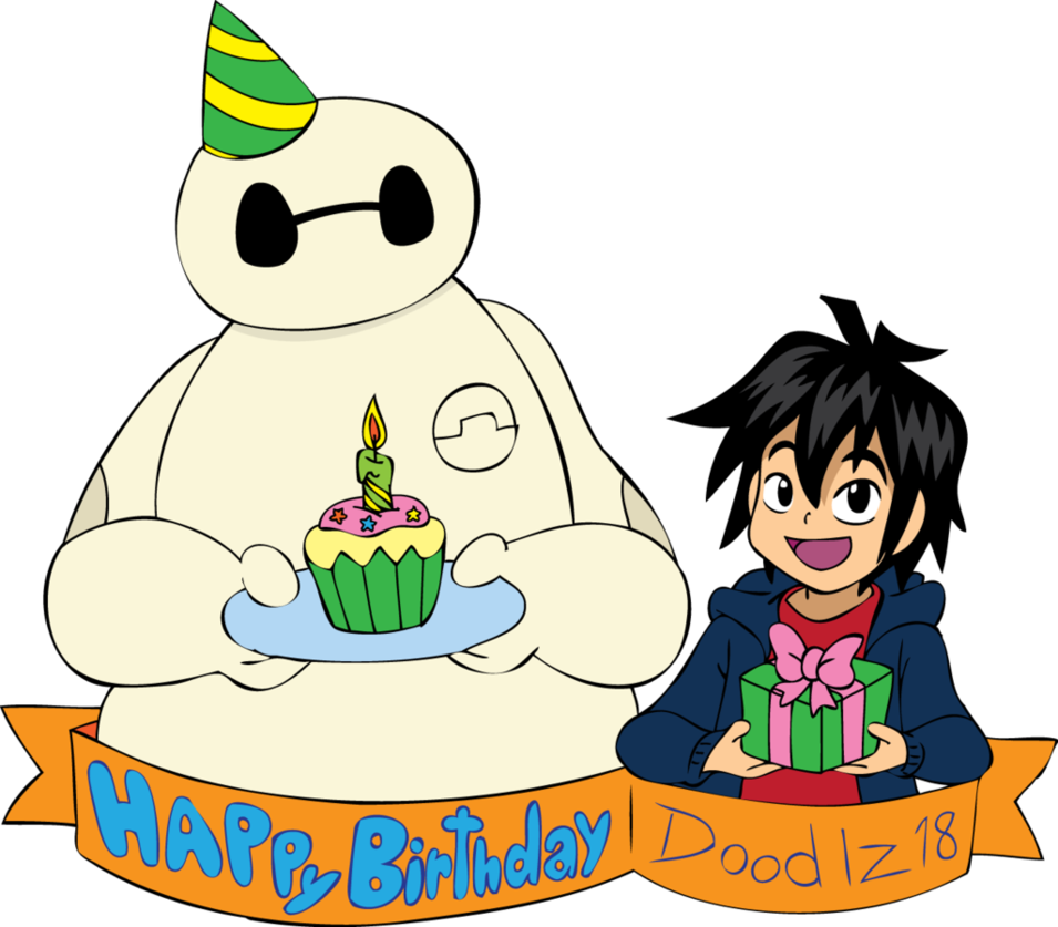 Happy Birthday Doodlz By Dezu The Shaman - Cartoon (955x837)