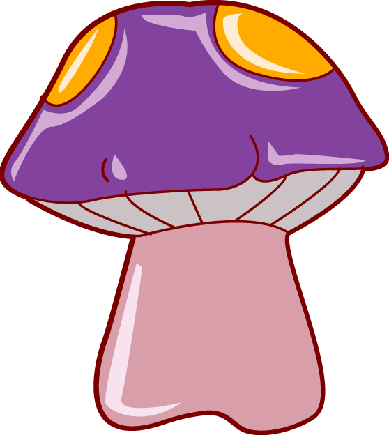 Mushroom Clipart Free Images Image - Psychedelic Mushroom Clip Art (558x624)