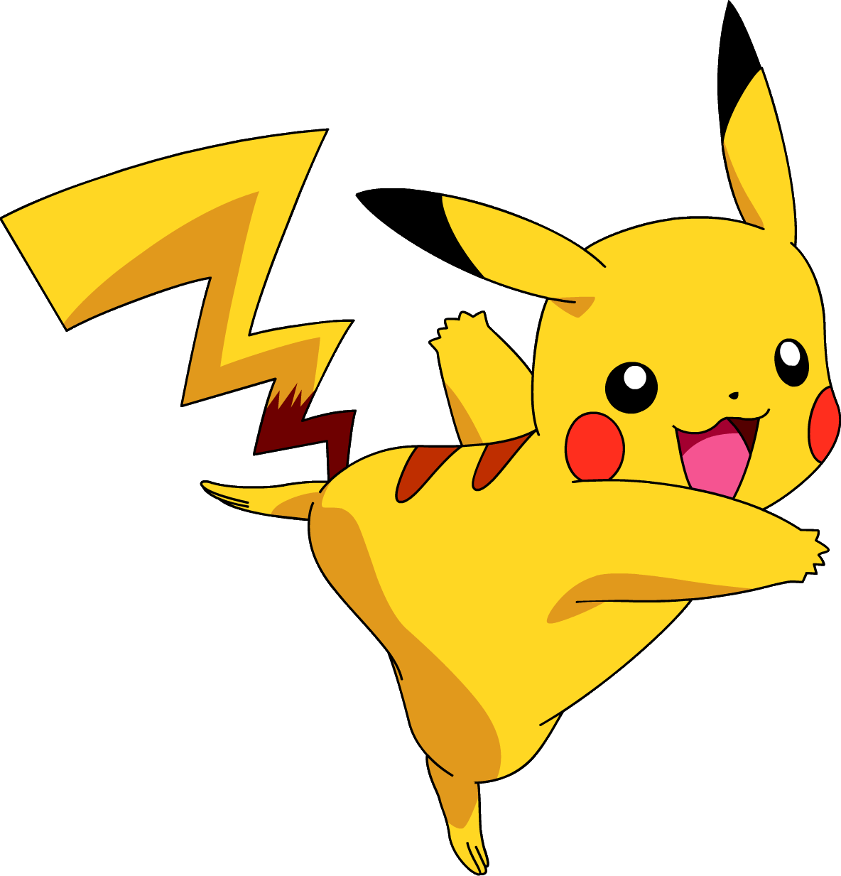 Pikachu Clipart High Resolution - Pokemon Png (1184x1233)