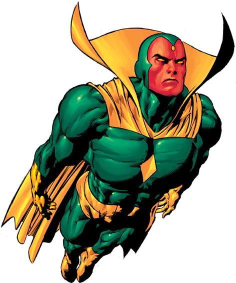 Marvel Vision Clipart Mightiest Heroes - Vision Marvel Comic Png (600x600)