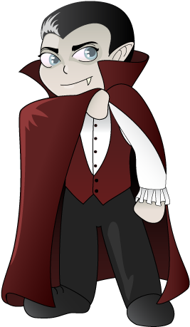 The Falcon S Flyer Page Not Found - Vampire Clip Art (283x473)