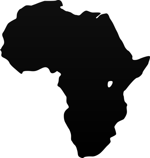 Love Hate Challenge - Africa Clipart (607x640)