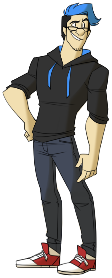 Jar Cartoon - Markiplier Fan Art Cartoonjunkie (378x938)