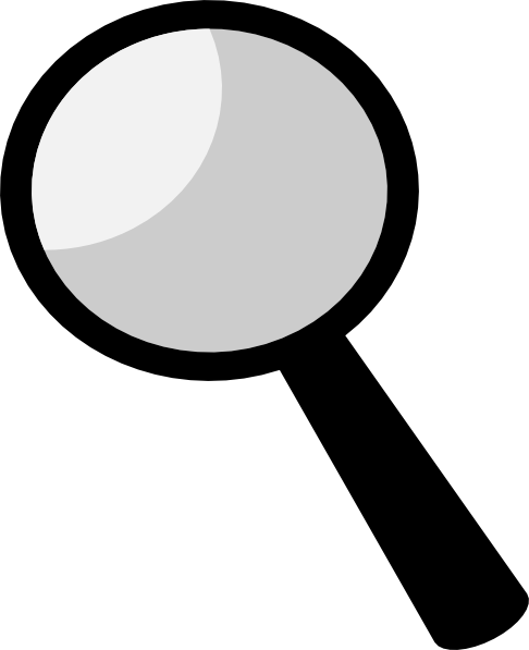 Magnifying Glass Png Vector (486x597)