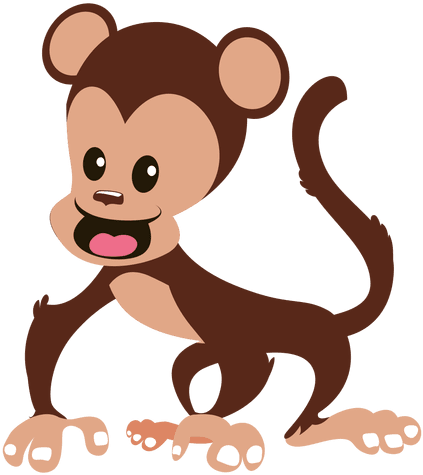 Monkey Silhouette - Mono Dibujo Png (512x512)