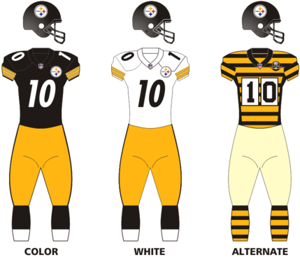 Pittsburgh Steelers Logo 7, Buy Clip Art - Pittsburgh Steelers Jersey Design (640x382)