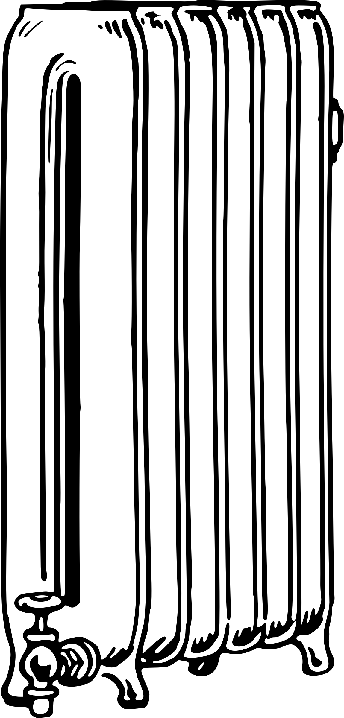 Big Image - Radiator Clipart (1149x2400)