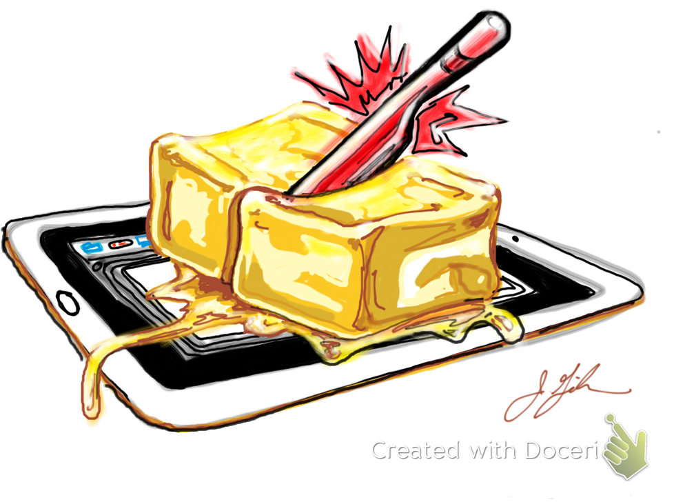 Have You Ever Cut Into Butter With A Warm Knife Slides - Icing (1024x768)