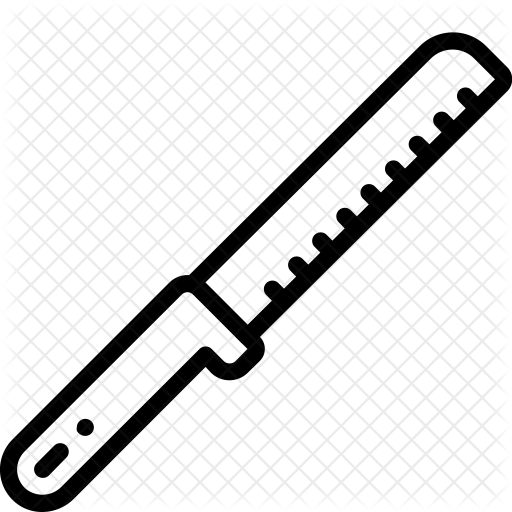 Bread Icon - Kitchen Knife (512x512)