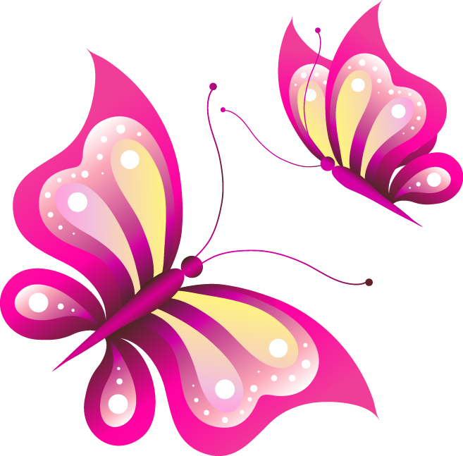 Image Du Blog Zezete2 - ผีเสื้อ การ์ตูน Png (657x647)