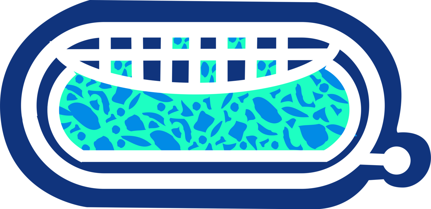 Vector Illustration Of Harmonica Mouth Organ Free Reed - Vector Illustration Of Harmonica Mouth Organ Free Reed (1445x700)