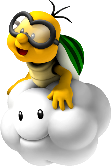 Lakitu Cloud - Mario Lakitu (469x699)