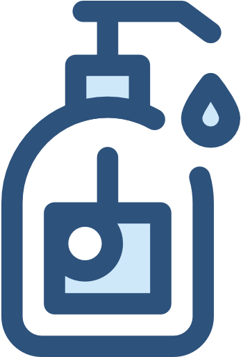 Hand, Sanitiser, Santizer, Soap, Washing Icon Image - Bathing (512x512)