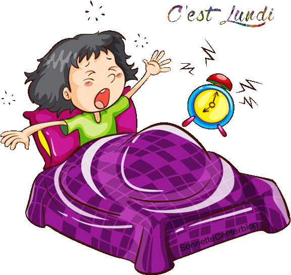 Waking Up Cartoon (600x556)