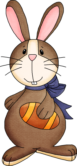 Tubes, Clipart De Páscoa - Easter Bunny Clip Art (272x581)