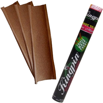 Blunt Wraps Png Image - Kingpin Hemp Wraps (337x386)