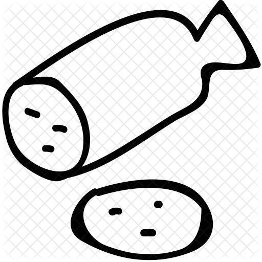 Salami Icon - Meat (512x512)