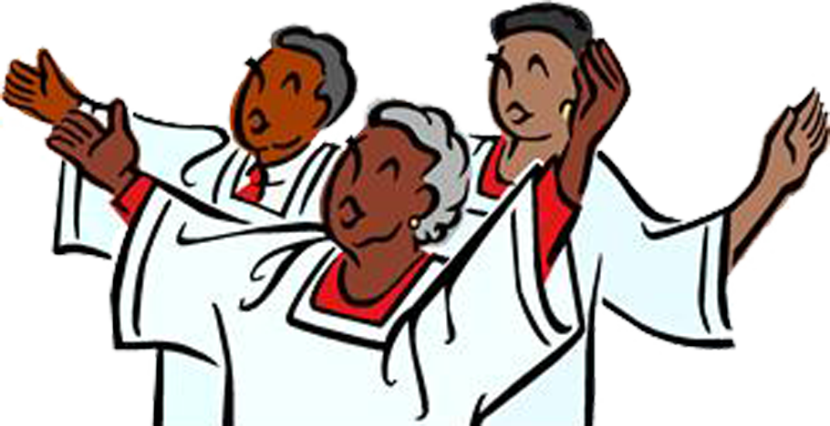 Male Chorus Clipart Suggest - Church Choir Png (910x468)