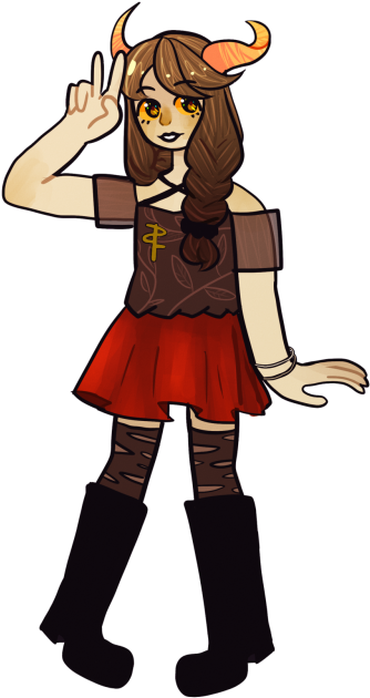 Could I Have Some Opinions On This Gal's Design I Adopted - Cartoon (500x645)