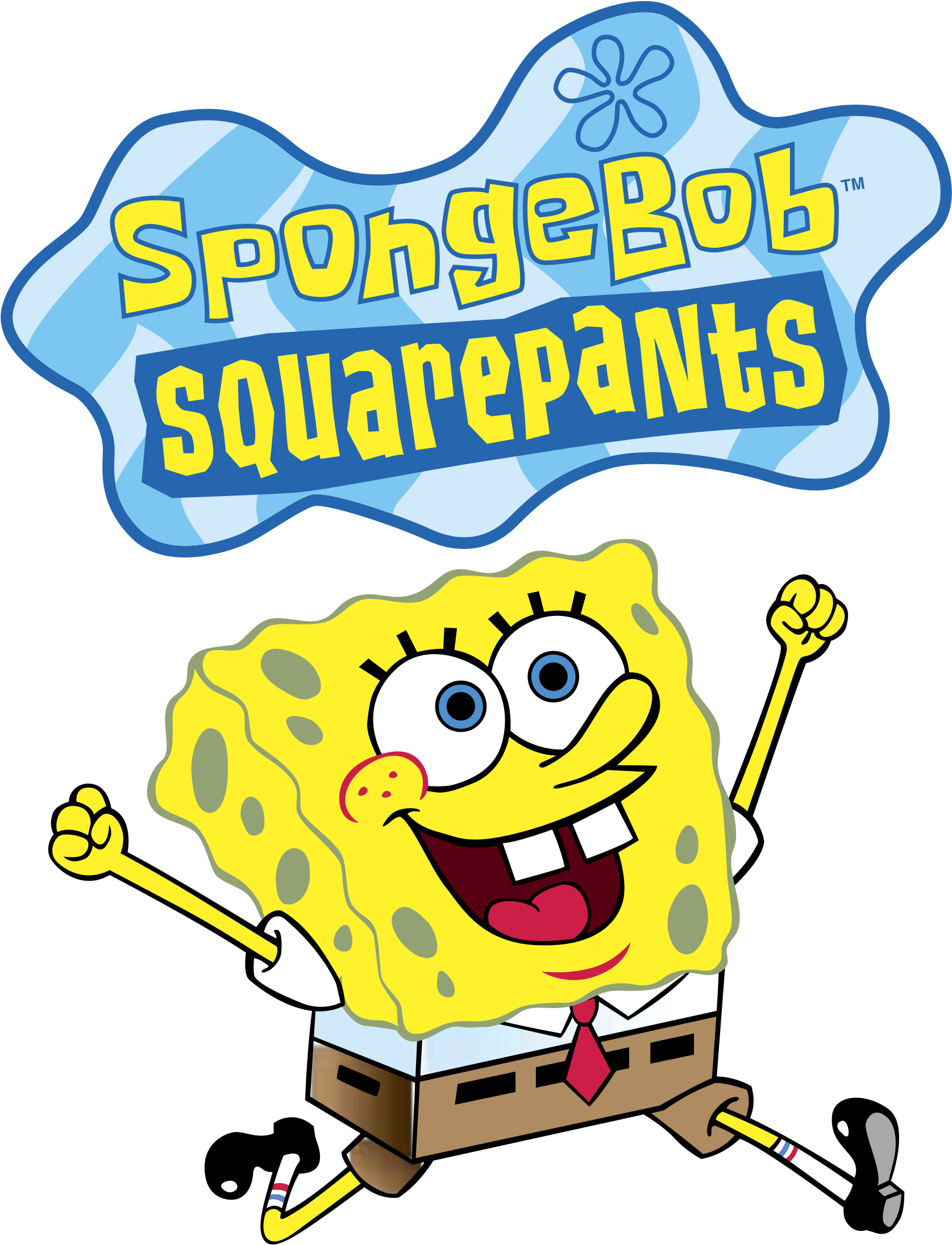 Spongebob Squarepants Logo Png Transparent Svg Vector - Spongebob Clipart (2400x2400)