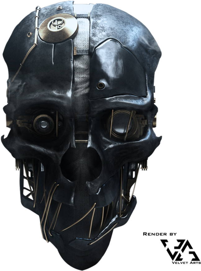 Http - Dishonored Mask Render (894x894)