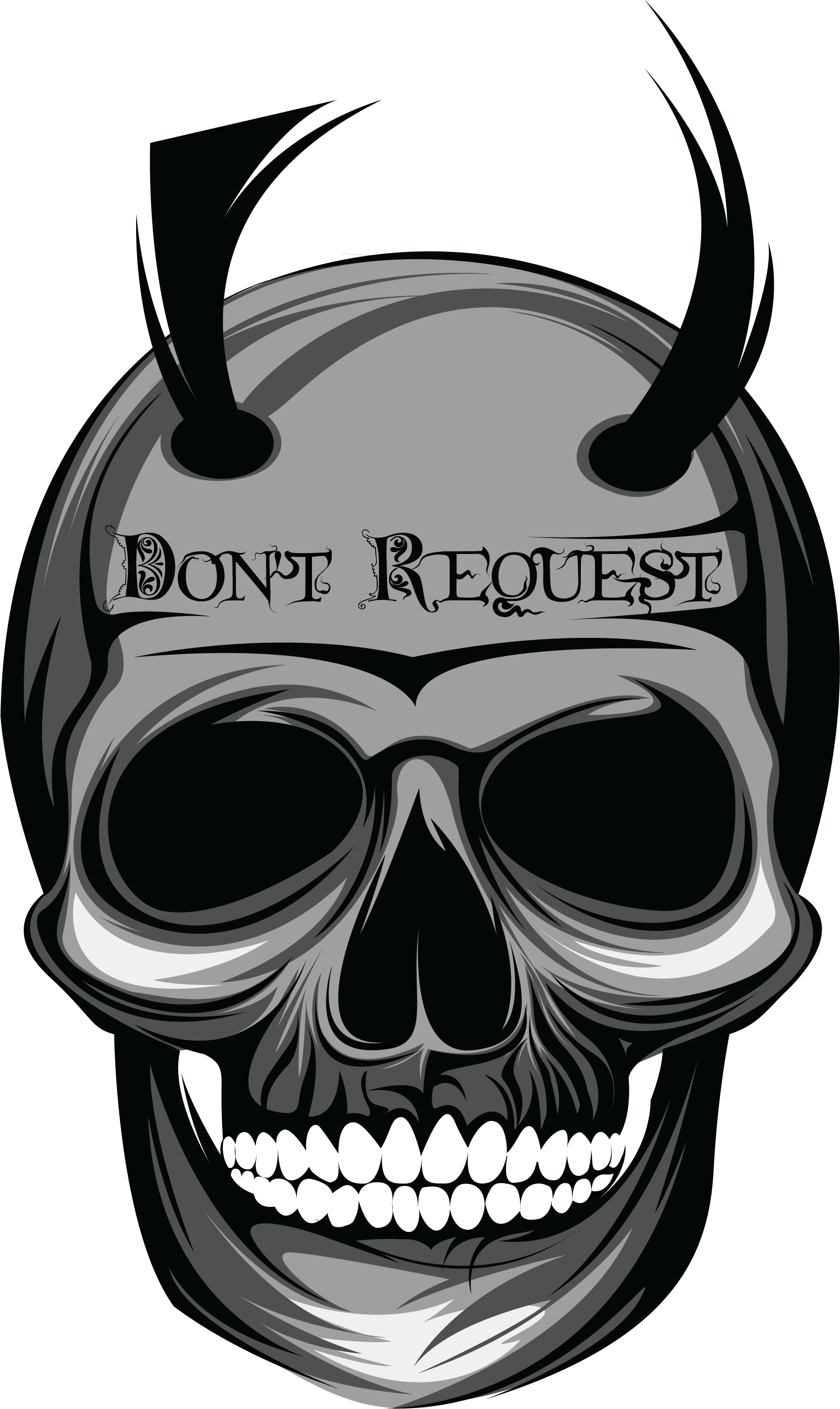 Skull Vector By Hafizjoundy Skull Vector By Hafizjoundy - Digital Art (2400x3000)