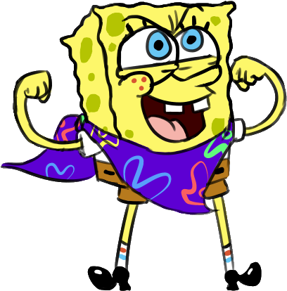 Spongebob Transparent Png Wwwpixsharkcom Images - Spongetale Spongebob And Patrick (417x418)
