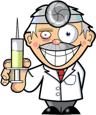 Intraoperative Eeg For Depth Of Anesthesia - Doctor Cartoon (350x398)