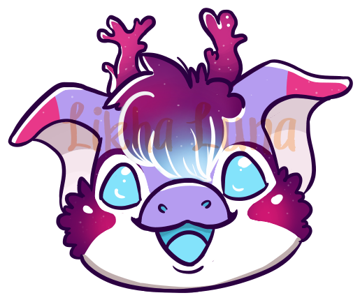 {closed} Sticker Design Commission For $1-2 By Likhaluna - {closed} Sticker Design Commission For $1-2 By Likhaluna (520x520)