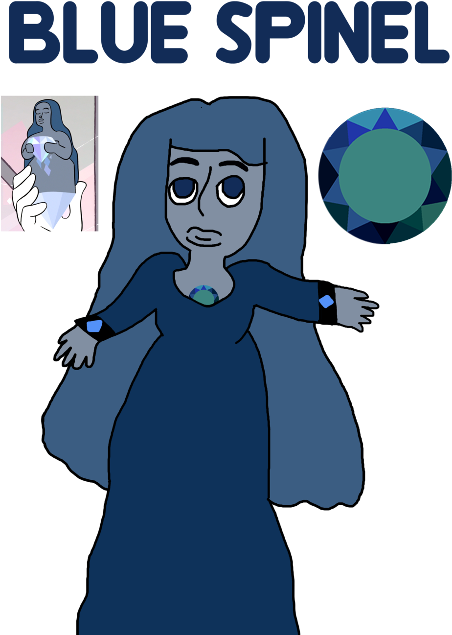 Blue Spinel - Cartoon (1024x1368)