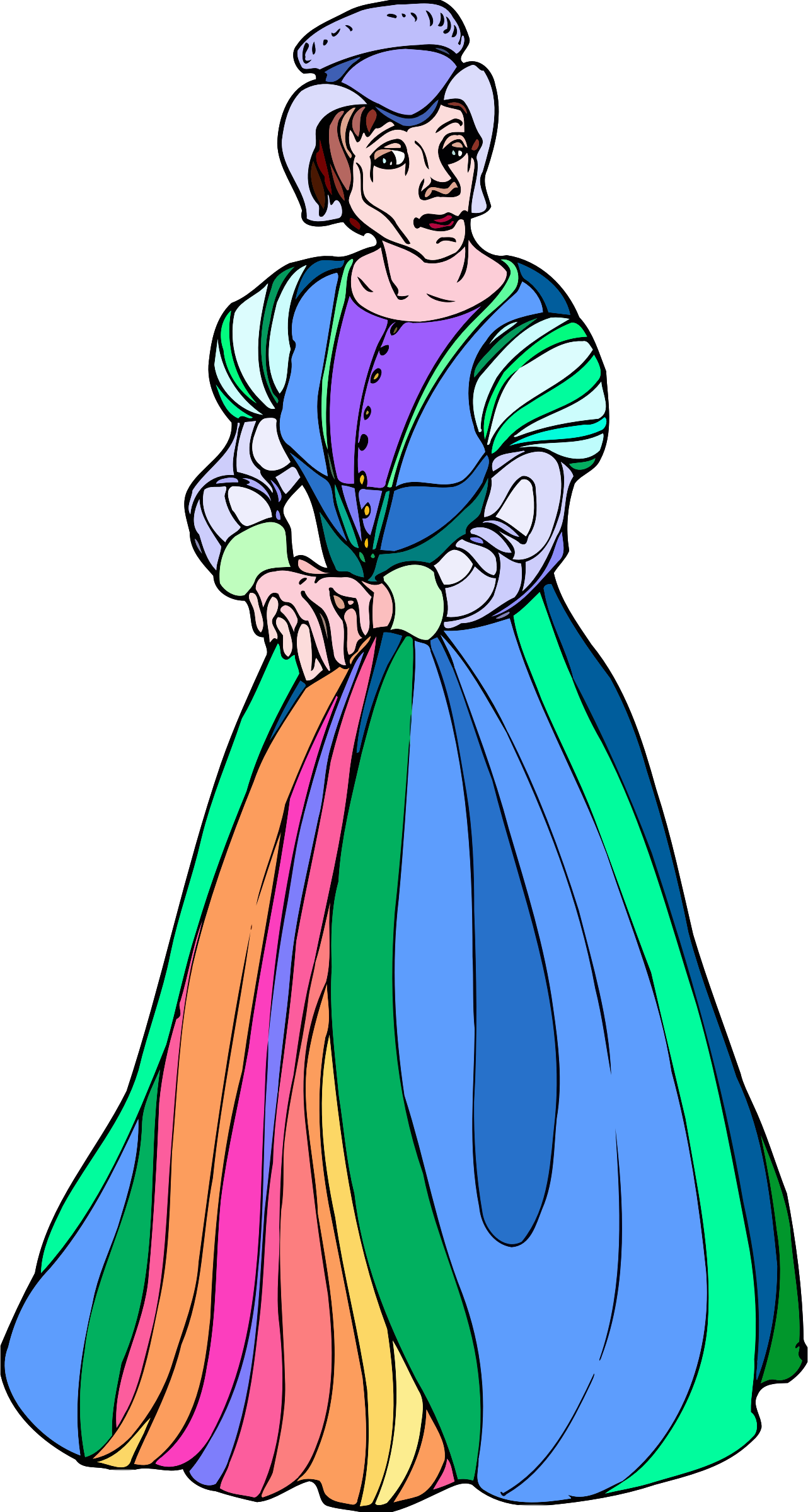 Shakespeare Characters - Lady Macbeth Png (1282x2400)