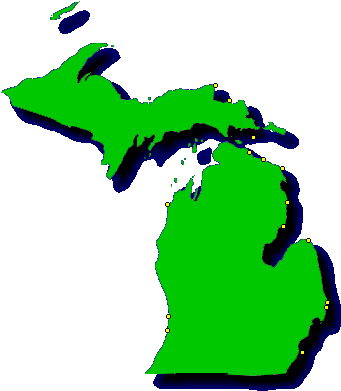 I've Visited And Taken Pictures Of Nearly All Of The - Michigan (384x410)