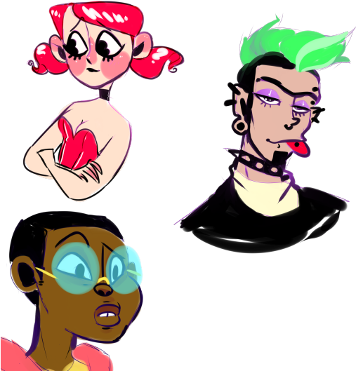 Uuuughg Uuu Yeah I Think I Drew Them Right Fghjkl - Cartoon (540x540)